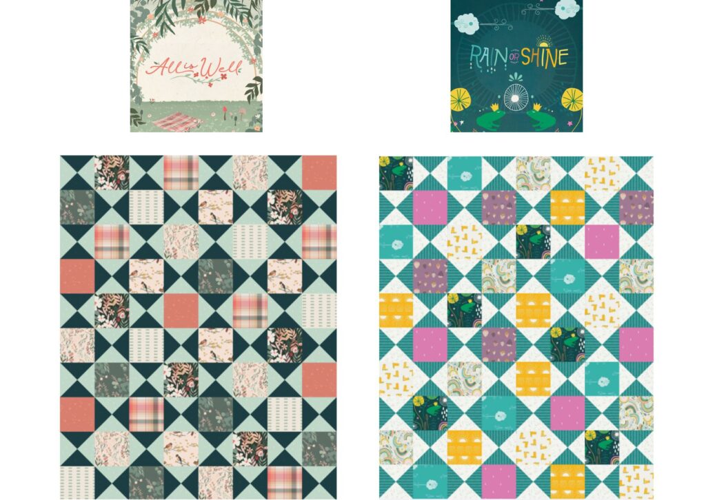 Patchwork sablier en kit 