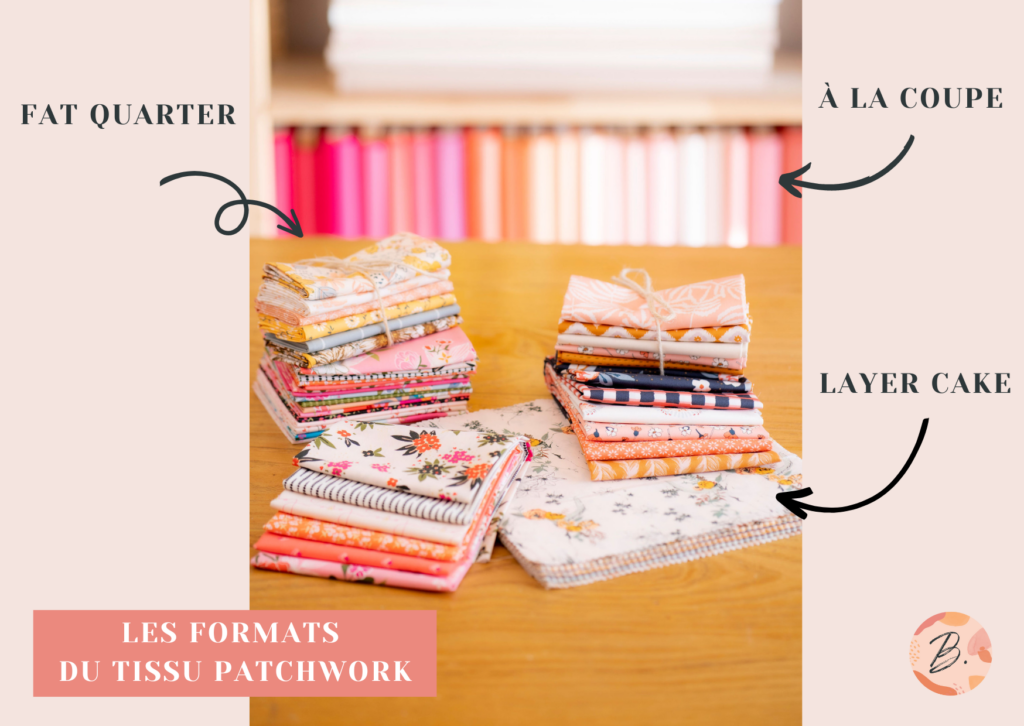 LES FORMATS DU TISSU PATCHWORK