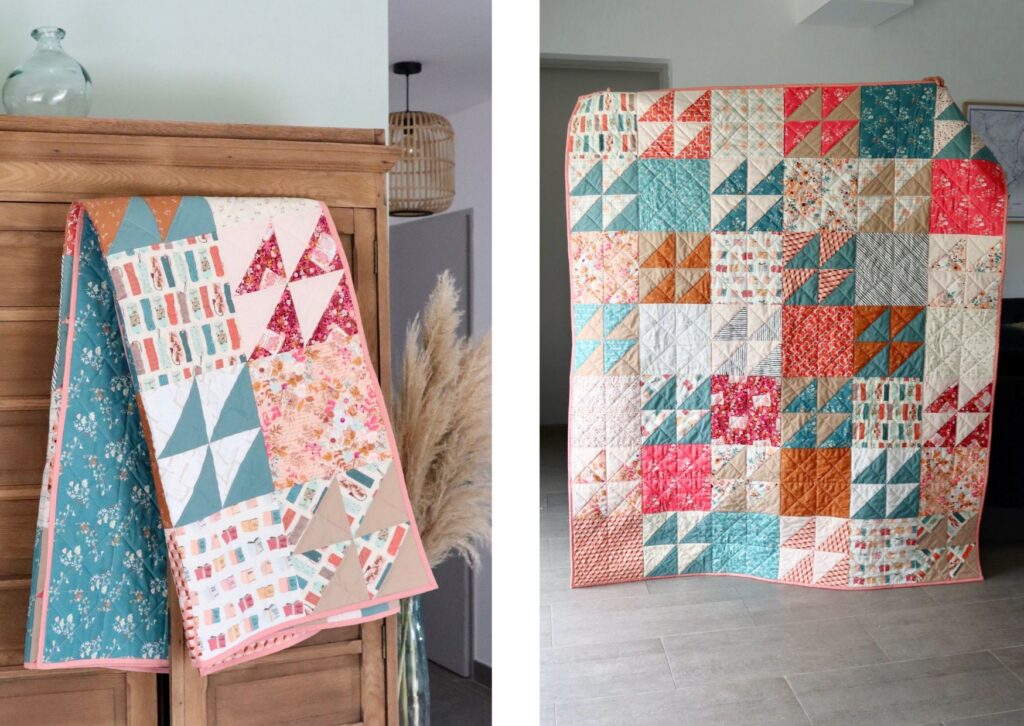 patron de patchwork gratuit Fly Free Bookish