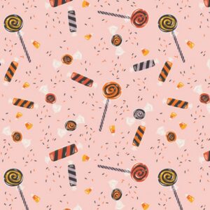 Art Gallery Fabrics - Spooky ’n Sweeter - Lollipop