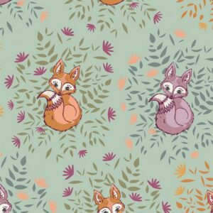 Art Gallery Fabrics - Crafting Magic - Foxes Five