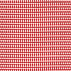 CHE30101 - Art Gallery Fabrics - Checkered Elements - Houndstooth Rouge