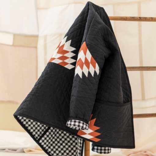 La veste en patchwork matelassé du cours artesane