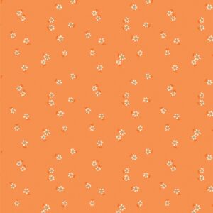 Art Gallery Fabrics - Daisy - Drifting Florets Marmalade