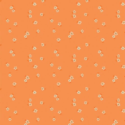 Art Gallery Fabrics - Daisy - Drifting Florets Marmalade