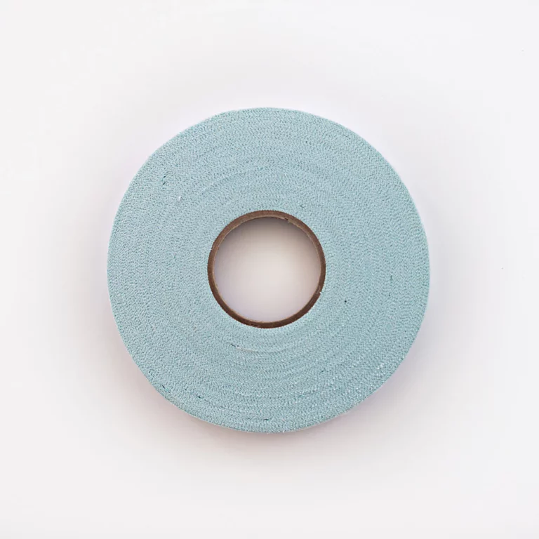 Chenille it Pale Blue - biais de texture bleu ciel