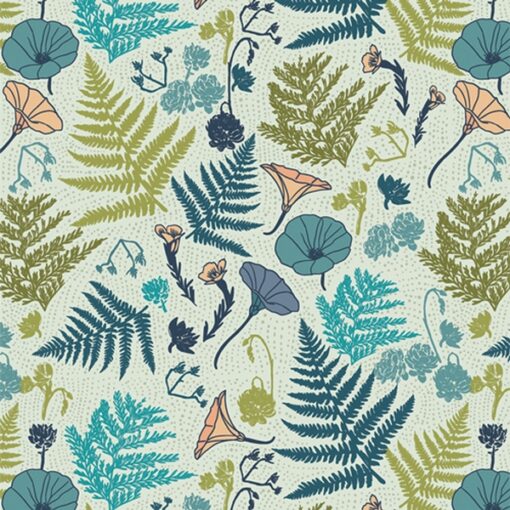 Art Gallery Fabrics - Tomales Bay - Coastline Flora Cool