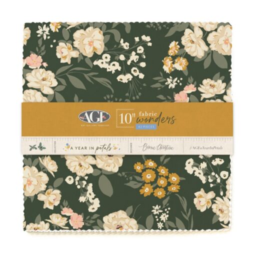 Art Gallery Fabrics - Layer Cake - A year in Petals