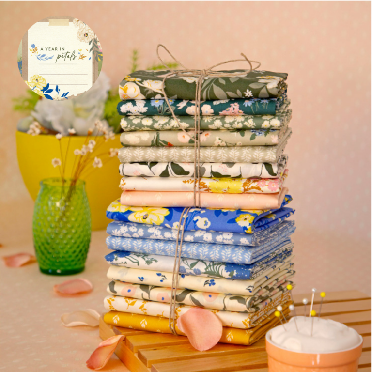 Art Gallery Fabrics - A year in Petals - 16 FQ